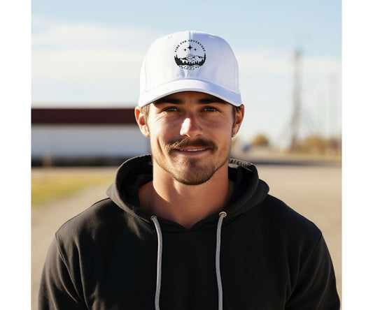 "Time for Adventure" Custom Embroidered Baseball Hat