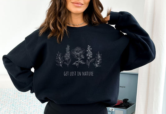 Eco-Friendly Nature Sweatshirt (Dark)