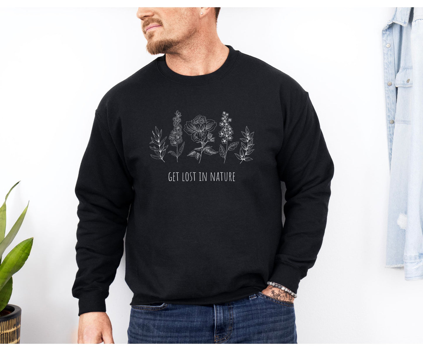 Eco-Friendly Nature Sweatshirt (Dark)